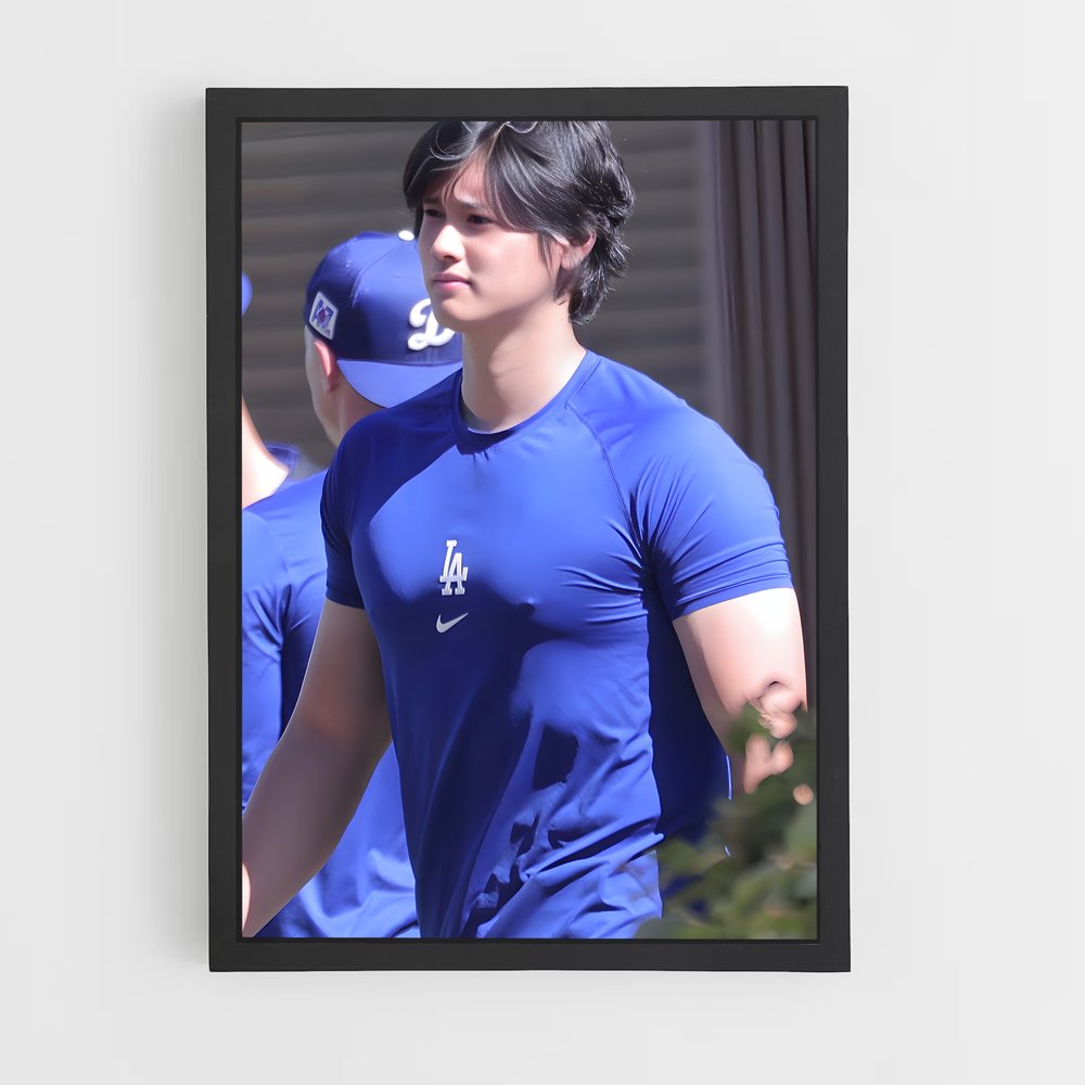 Poster L'Esprit Sportif – affiche Baseball (vue 2)